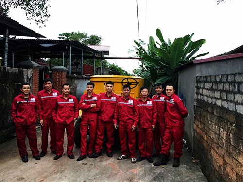 máy trộn bê tông tự hành sử dụng nhiều nhất năm