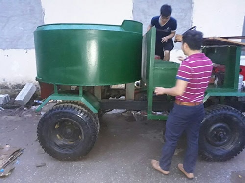 khắc phục lỗi máy trộn bê tông tự hành