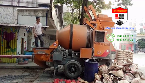 máy trộn bê tông, may tron be tong