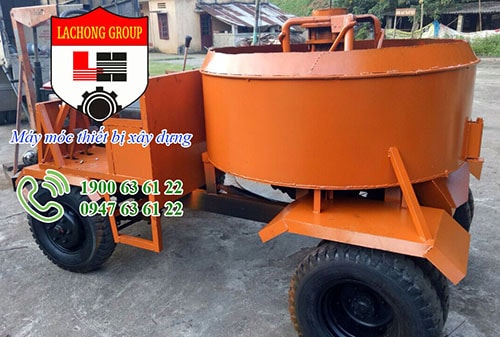máy trộn bê tông tự hành, may tron be tong tu hanh