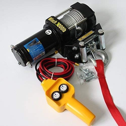 tời kéo xe 12v 1 tấn