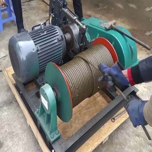 Tời kéo 15 tấn- thiết bị nâng hạ công nghiệp chất lượng 